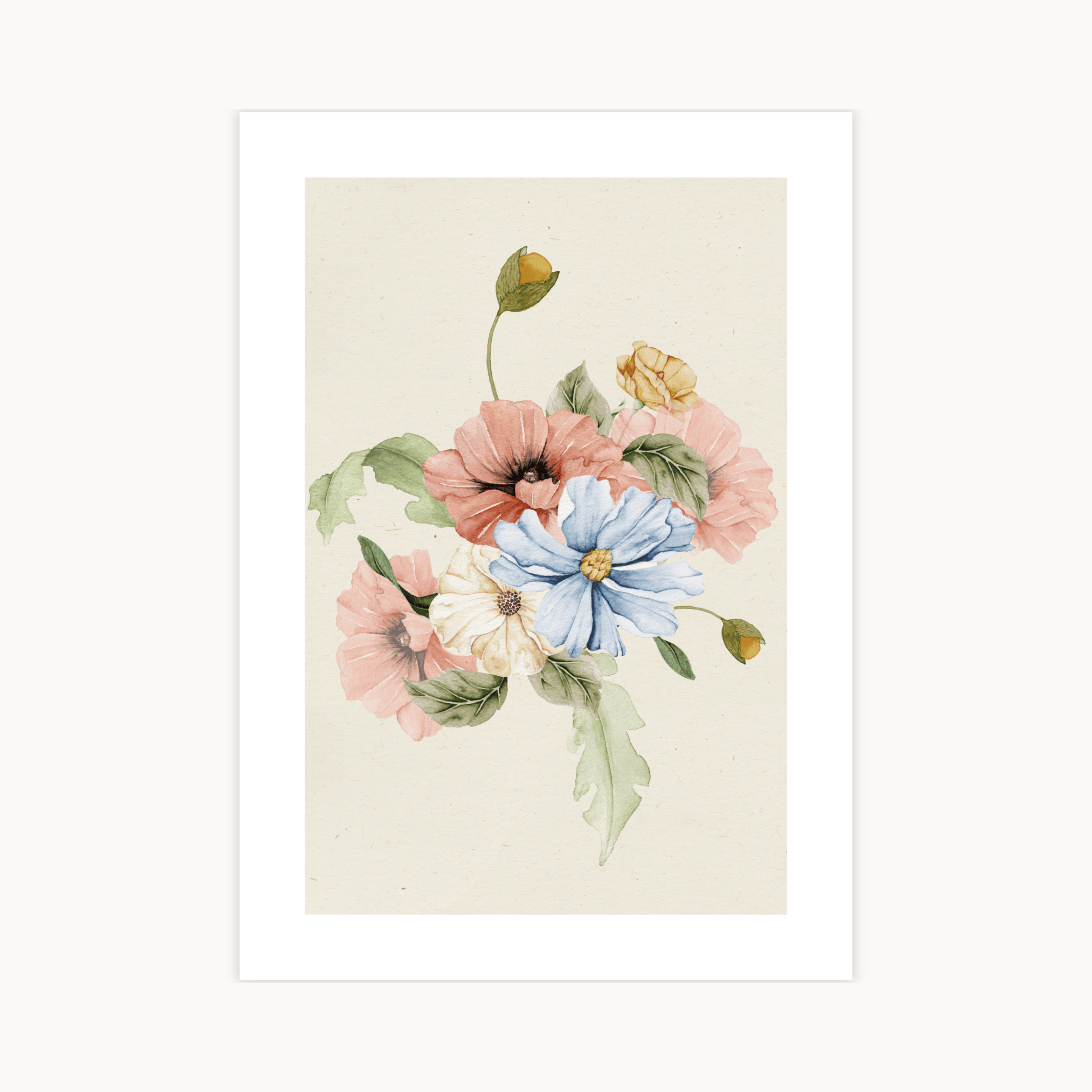 Vintage Flower II Poster